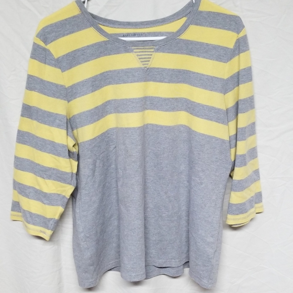KAREN SCOTT SPORT Women's top, size XL